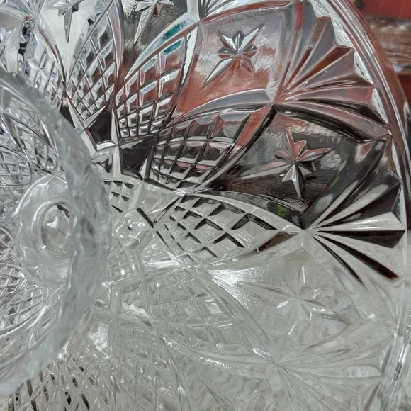 Moldavia Crystal Cake Stand - Picture 4 of 7